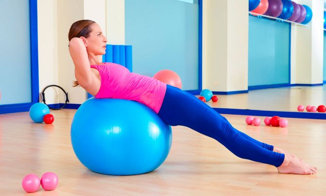 Лучшие пилатес-упражнения с мячом