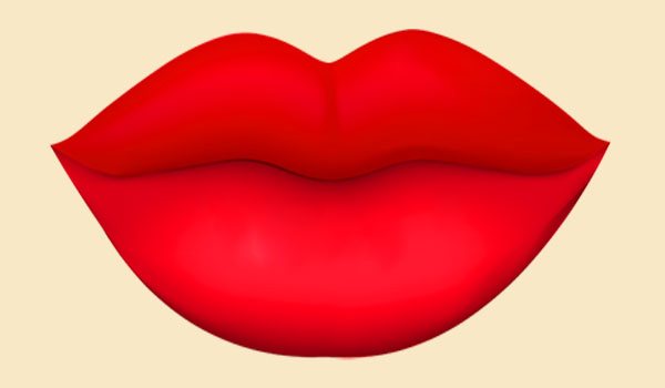 Полные губы