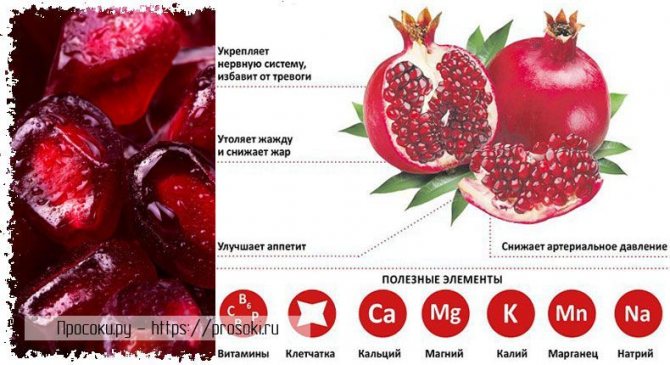 Польза и вред гранатового сока для организма человека